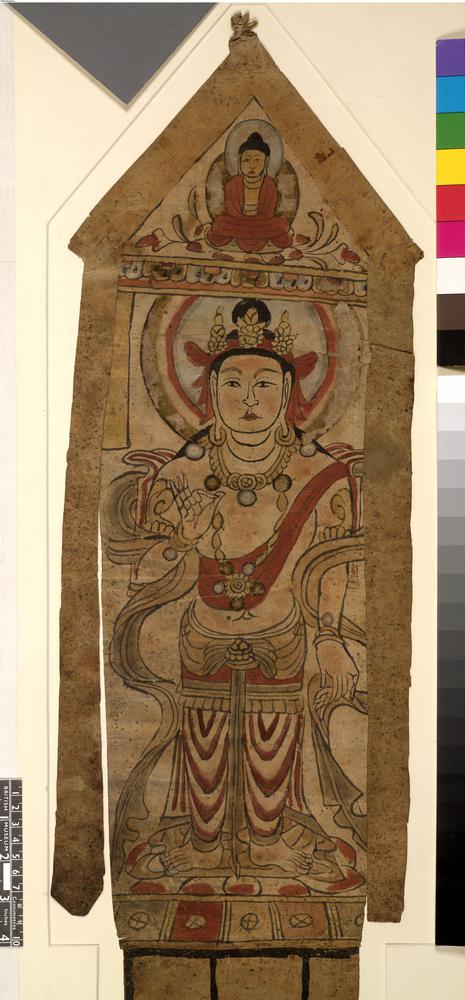 图片[2]-banner; painting; 幡(Chinese); 繪畫(Chinese) BM-1919-0101-0.144-China Archive